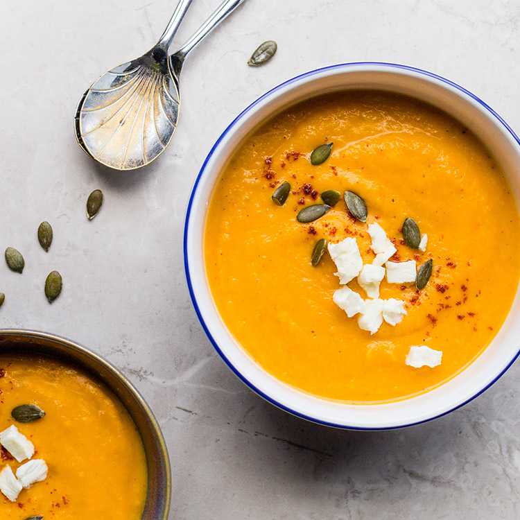 Pumpkin Carrot Soup Recipe